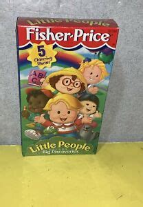 Fisher-Price Little People, Big Discoveries, Volume 1 (VHS, 2000) Sealed new 75380727991 | eBay