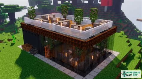 BEAUTIFUL RESTAURANT/SHOP IN MINCRAFT | Schematic | Download map for ...