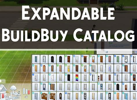 The Sims 4: Expandable Build/Buy Catalog Mod Now Available! | SimsVIP