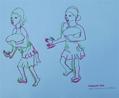 Mbakumba Traditional Dance Zimbabwe Painting by Gloria Ssali - Pixels