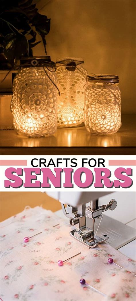 These simple, yet adorable crafts are perfect for seniors! # ...