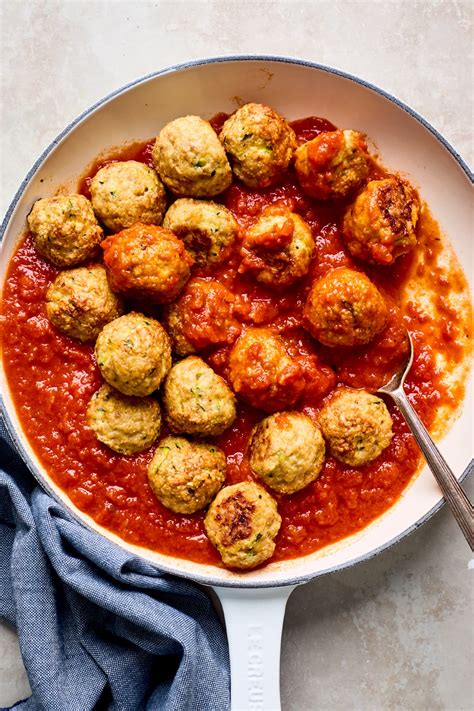 Chicken Meatballs {Make-Ahead Meal} - Two Peas & Their Pod