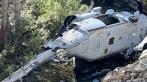 EXCLUSIVE: NAVY rescue helicopter crashed, witnessed by hikers