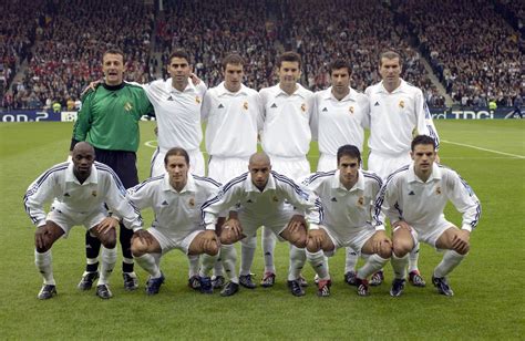 Real Madrid 2002 | Équipe real madrid, Real madrid champions league, Entraînement real madrid