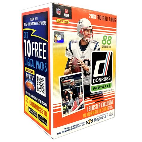 18 Panini NFL Football Value Box Trading Cards - Walmart.com - Walmart.com