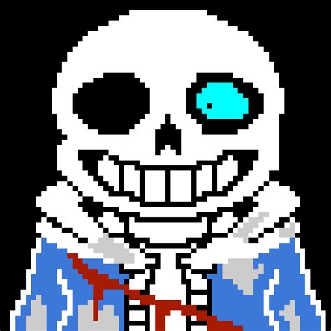 Sans pixel art