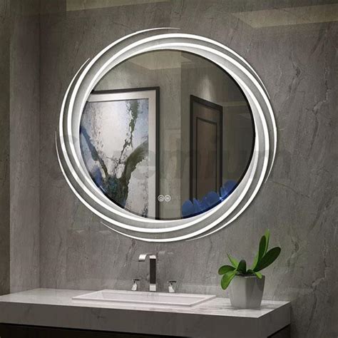 S-3249 Round Bathroom Mirror design with Lights - Hangzhou Spremium ...