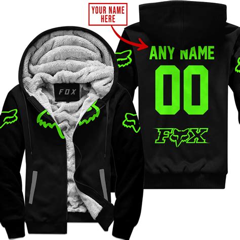 MOTOCROSS - LIMITED EDITION - FOX RACING - GREEN V1 - FLEECE ZIP HOODIE - Mxgpracing.com - Fox ...