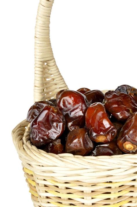 Dates In The Basket Royalty Free Stock Photos - Image: 17827018