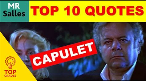 Capulet Top 10 Quotes in Romeo and Juliet (Mr Salles) - YouTube