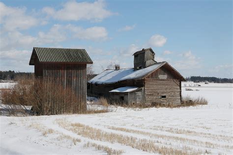 Barn,winter,old building,free pictures, free photos - free image from ...