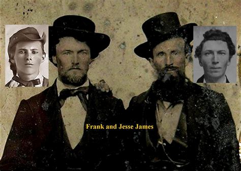 Jesse and Frank James / RJ Pastore Collection | Jesse james, Old west ...