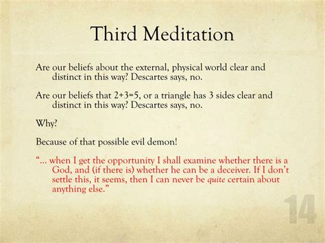 PPT - Descartes’ Meditations PowerPoint Presentation, free download ...