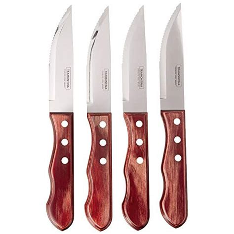 Tramontina P-501DS Porterhouse Stainless Steel 4-Piece Steak Knife Set ...