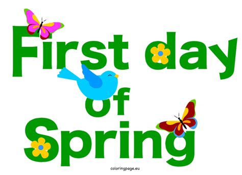 First Day Of Spring 2024 Clipart - Peria Madelene