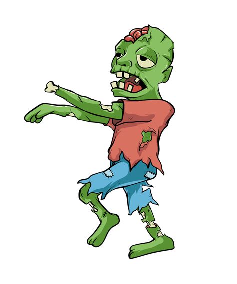 walking Zombie, Halloween Free Svg File - SVG Heart