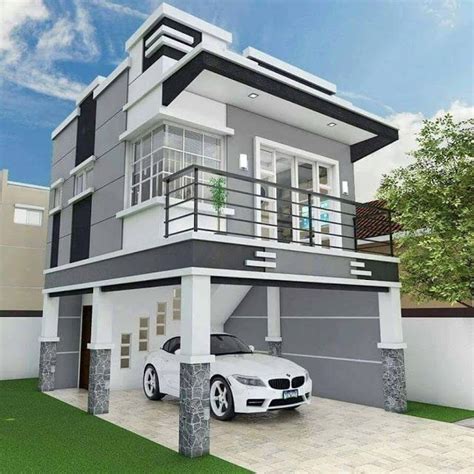 Modern Two-Story House with Roof Deck