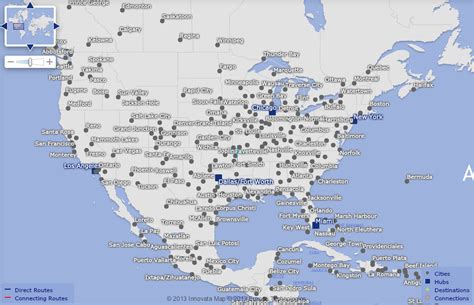 South America Airport Map