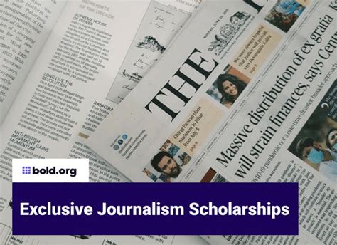 Top 30 Journalism Scholarships to Apply for in November 2024 | Bold.org