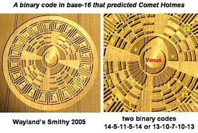 What Do Crop Circles Mean? | Crop circles, Crop pictures, Binary code