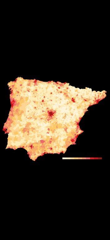 Portugal Population Density : MapPorn in 2022 | Imaginary maps, Map ...