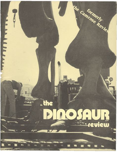 The Dinosaur Review - Fonts In Use