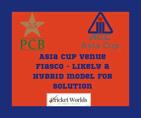 Asia Cup Venues 2023- Hybrid Model [Today Announced]