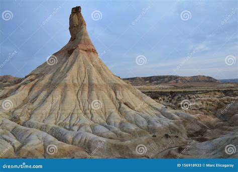 Bardenas Reales Desert in Navarra Spain Sunrise Stock Image - Image of park, rock: 156918933