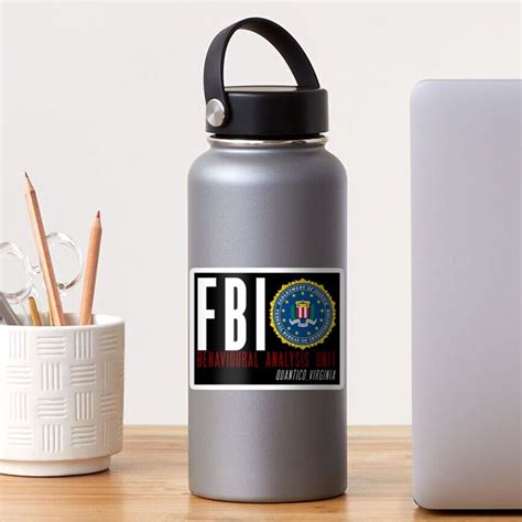 "FBI BAU logo" Sticker by AbiTheKhaleesi | Redbubble