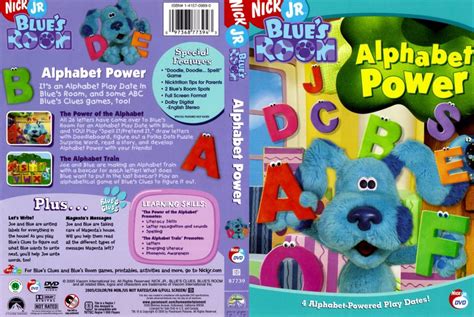 DVD Menu Walkthroughs: Blue's Room - Alphabet Power : Nick Jr. : Free ...