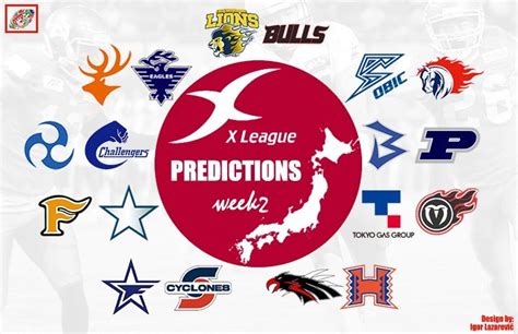 Japan X League: Week 2 Matchups / Predictions promise fireworks