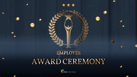 Employee Award Ceremony slide members