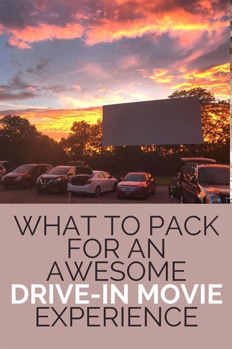 Tips For An Awesome Drive-In Movie Experience in 2023 | Drive in movie ...