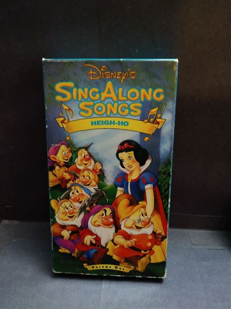 Disneys Sing Along Songs Snow White Heigh Ho Vhs 1994 537 | Porn Sex Picture