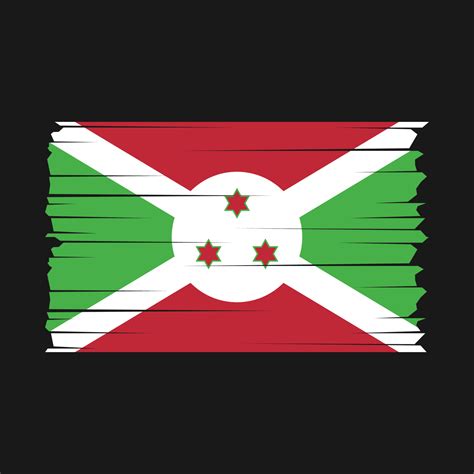 Burundi Flag Vector 21843350 Vector Art at Vecteezy