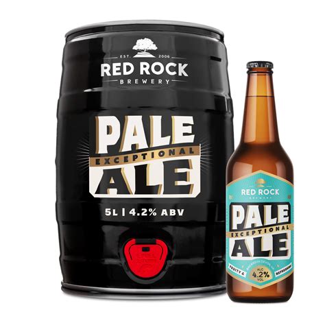 5L Mini Keg of Exceptional Pale Ale Craft Beer - Red Rock Brewery