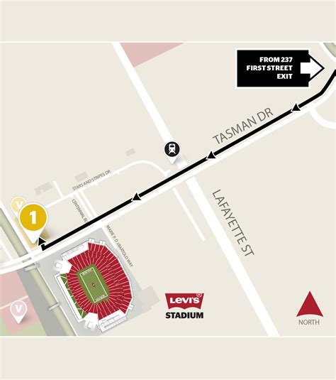 Parking Lot Maps - Levi's® Stadium