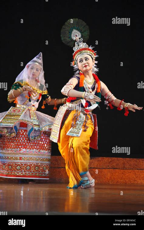 Manipuri folk dance raslila hi-res stock photography and images - Alamy