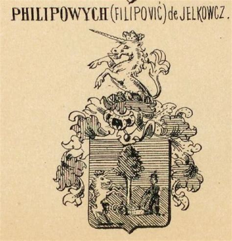 Philipowych Family Crest, Coat of Arms and Name History