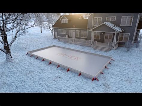 EZ ICE Lets You Build Your Own Ice Rink In Your Backyard