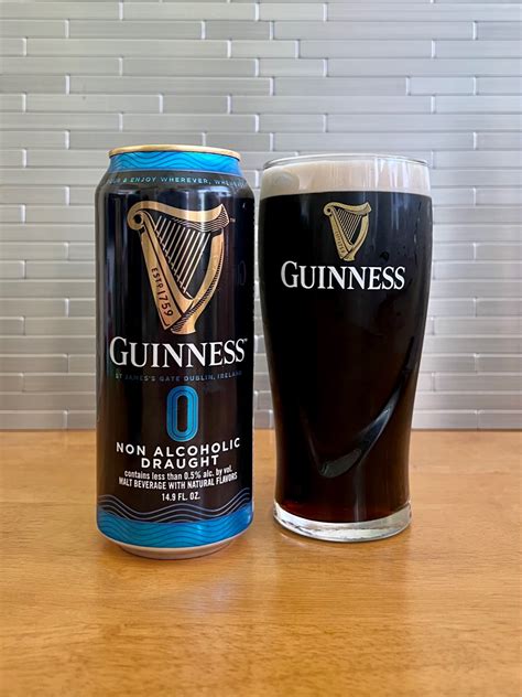 Guinness 0.0 Non-Alcoholic Stout is Now Available in the United States ...