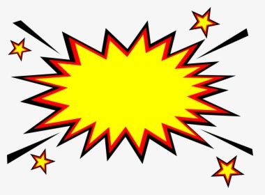 Transparent Background Cartoon Explosion, HD Png Download - kindpng