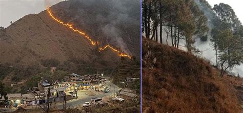 Forest fire goes out of control in Syangja district - myRepublica - The ...