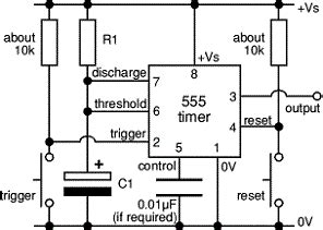 555 Monostable | Electronics Club