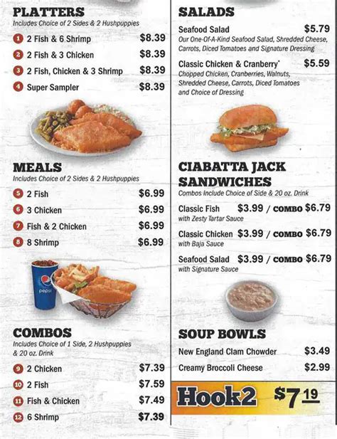 Long John Silver's Menu, Menu for Long John Silver's, Vallejo, Vallejo - Urbanspoon/Zomato