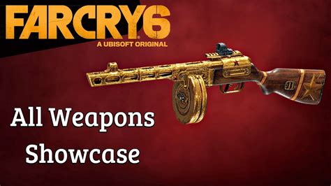 FAR CRY 6 - All Weapons Showcase (Full Game All Weapons + Unique Weapons) Far Cry 2021 - YouTube