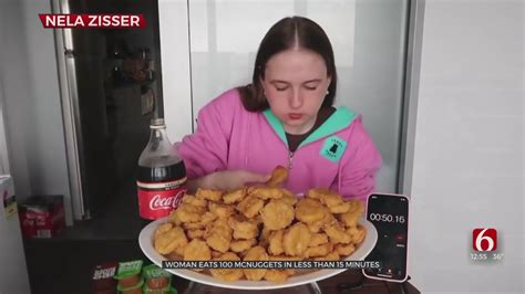 New Zealand Woman Eats 100 McDonalds Nuggets In Less Than 15 Minutes