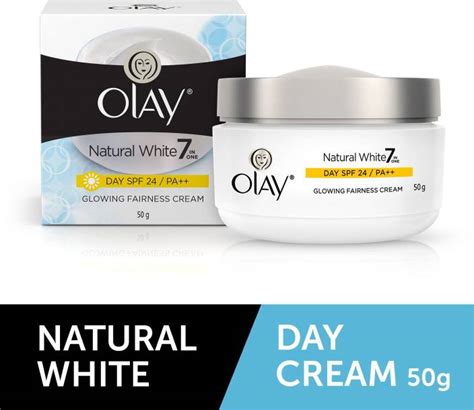 Olay Natural White Glowing Fairness Cream DAY SPF 24 - Price in India, Buy Olay Natural White ...