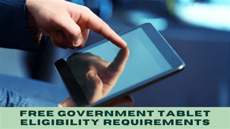 Free Government Tablet : Where to How to (Guide)