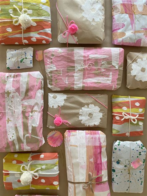 DIY Wrapping Paper - ARTBAR